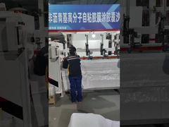 Αδιάβροχο φύλλο μεμβράνης HDPE 1,2 mm 1,5 mm 1,7 mm πάχος προσαρμοσμένο